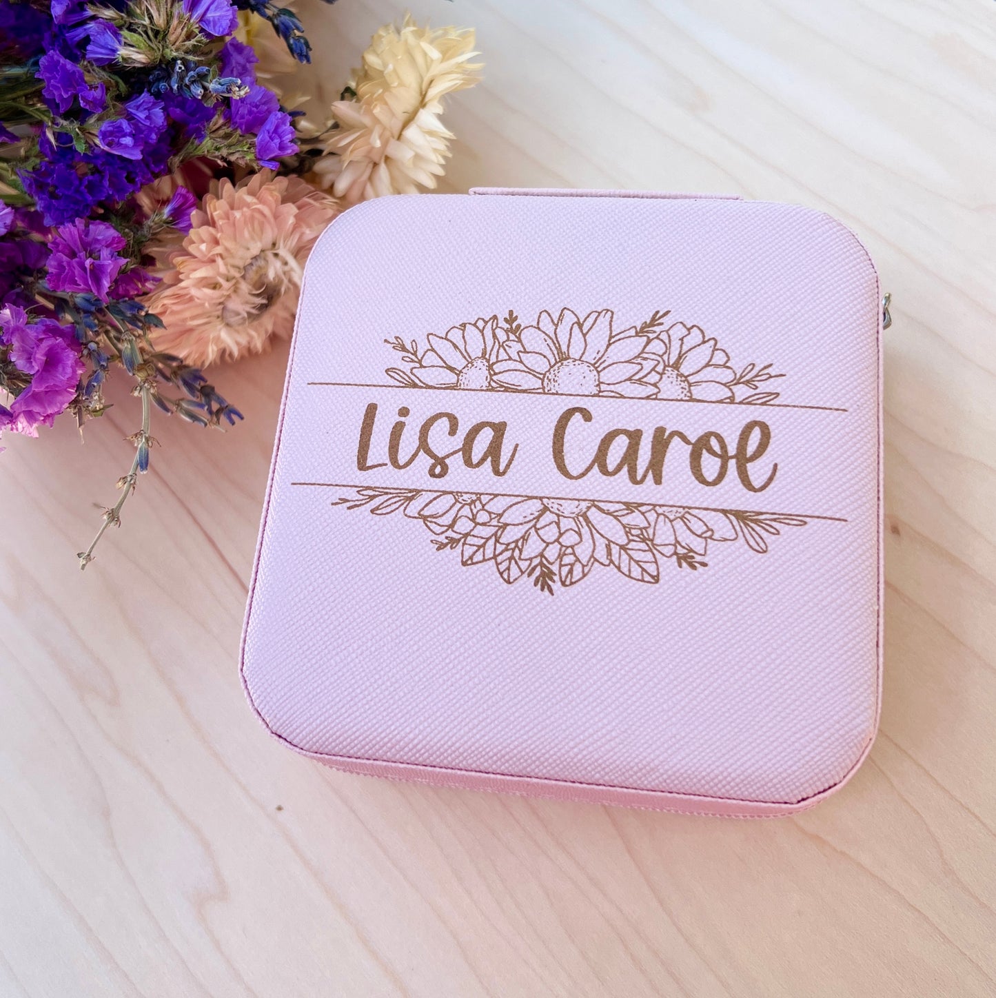 Personalized Mini Jewelry Box