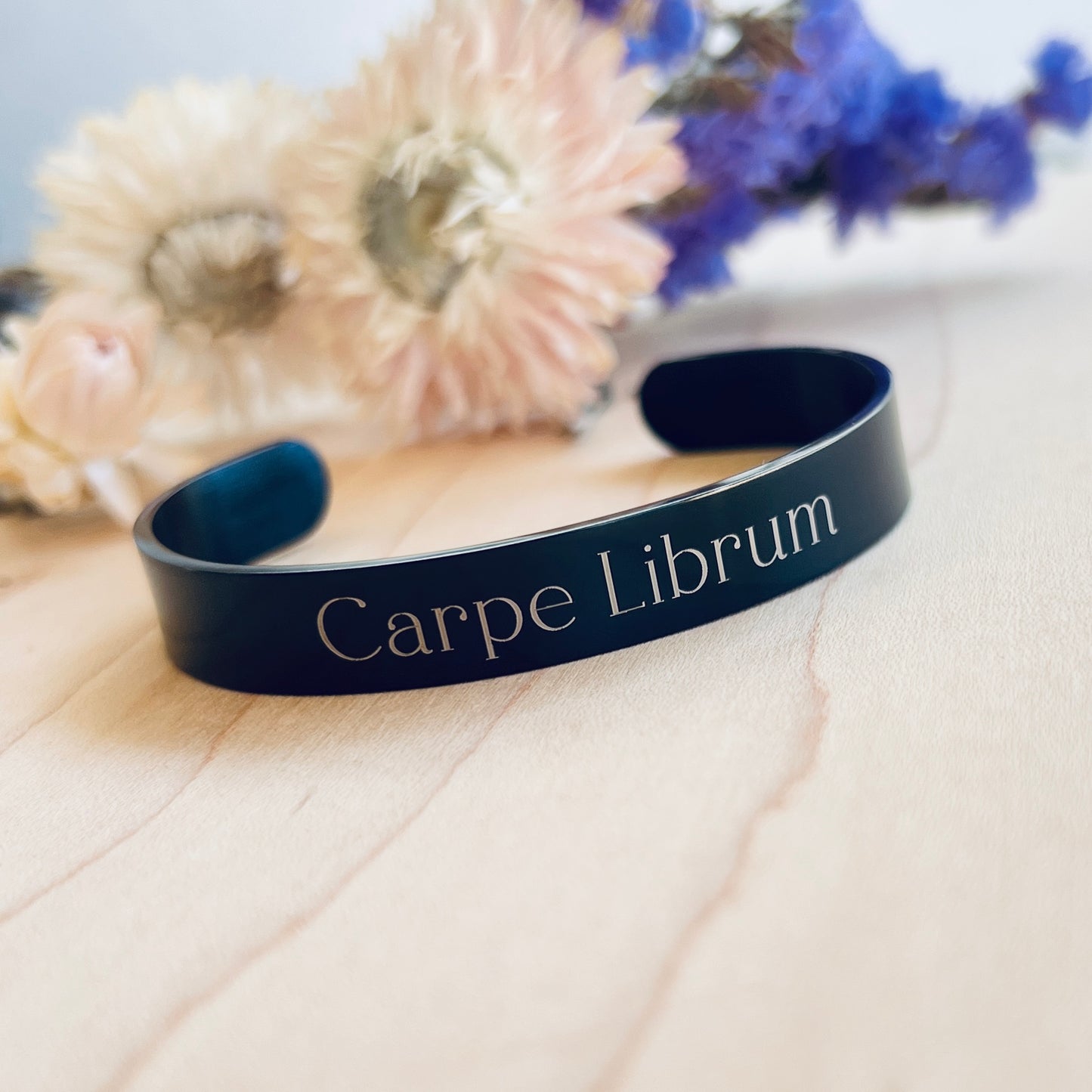 Carpe Librum | Cuff Bracelet